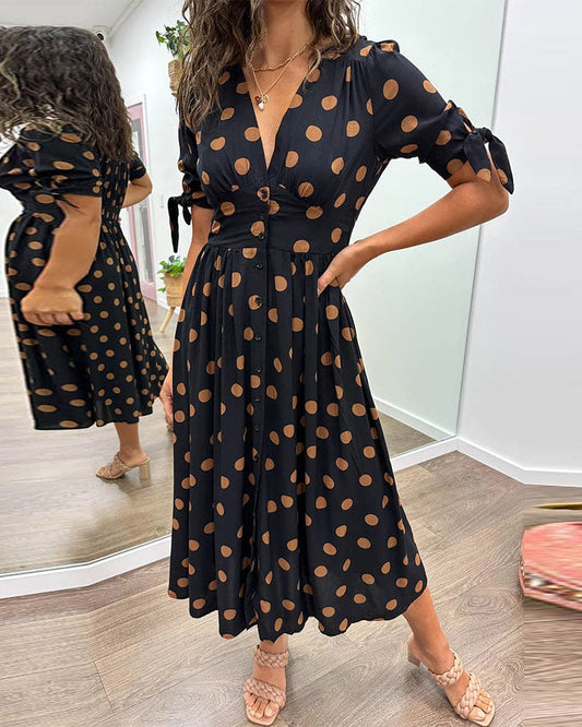 Annalie – quiet luxury midi dress