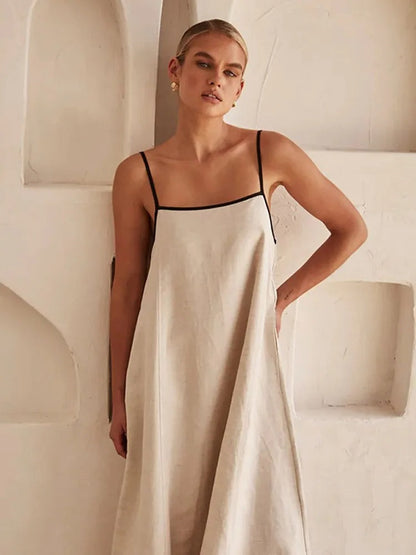 EUNICE - SLEEVELESS MAXI DRESS