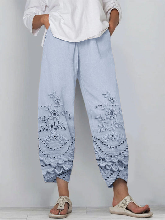 Noelya – moonlit lace serenity pants