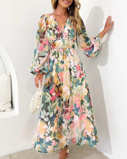 ELVIRA - BOHO LONG DRESS