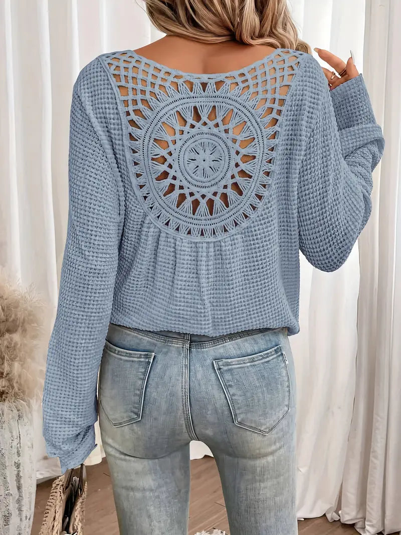 Chieza – brushed elegance top