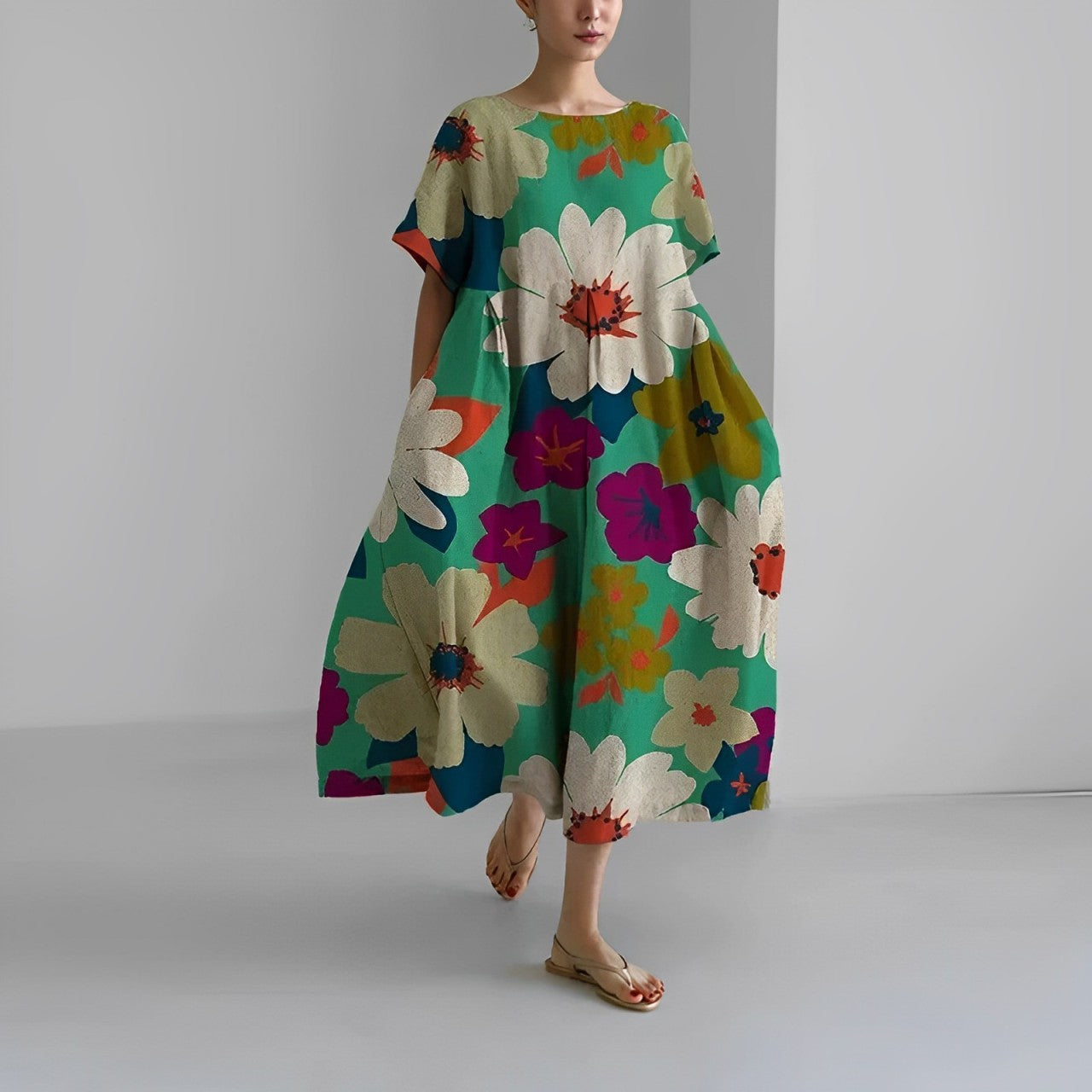 CÉLESTINE - FLORAL BOHO DRESS