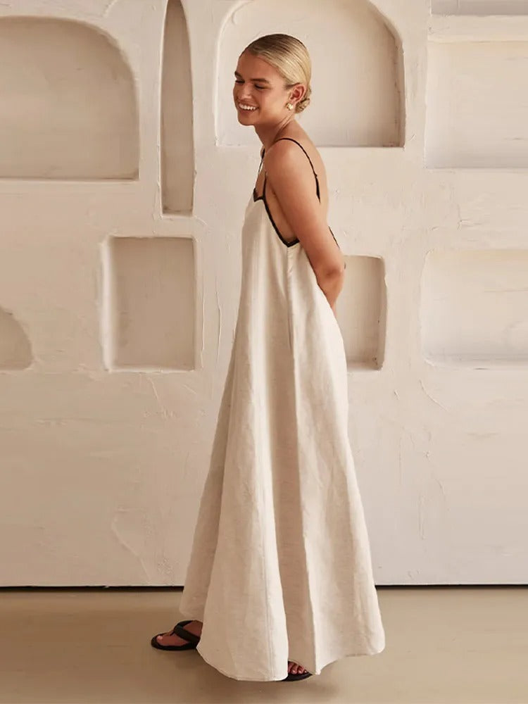 EUNICE - SLEEVELESS MAXI DRESS
