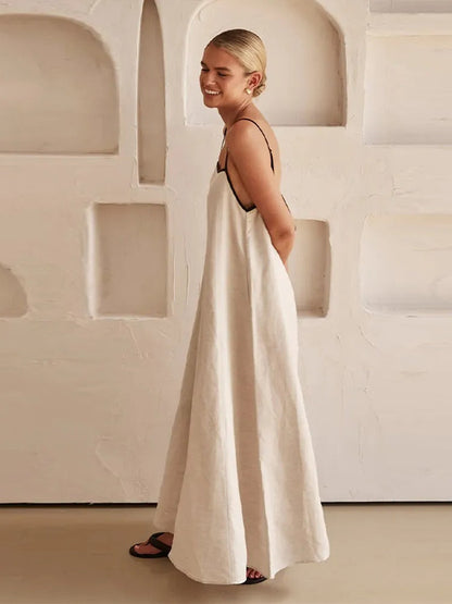 EUNICE - SLEEVELESS MAXI DRESS