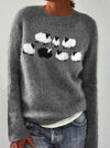 BARBARA - RETRO AUTUMN SWEATER FOR STYLE AND WARMTH