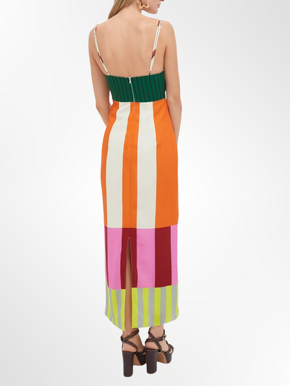 Elsa – radiant layers maxi dress