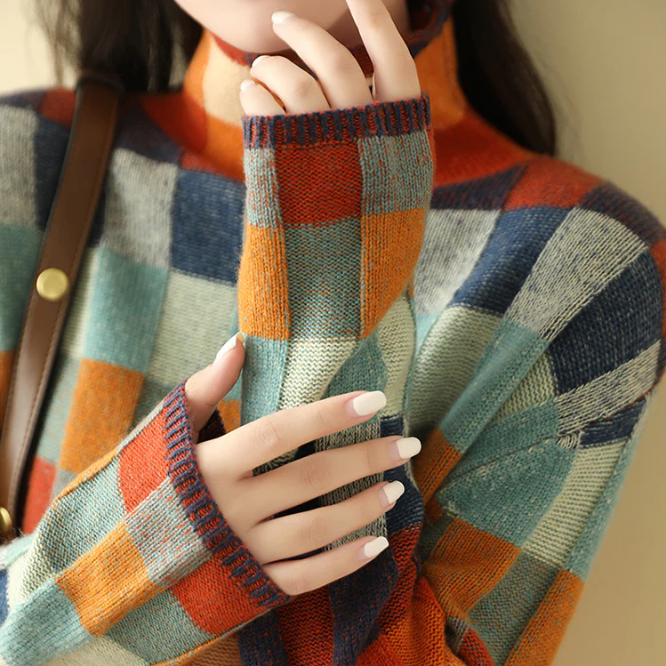 DOLCE - PATCHWORK COLTRUI IN CASHMERE