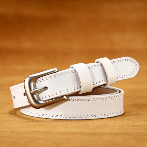 ILARIA – LEATHER WOMEN'S BELT (2.2 CM)