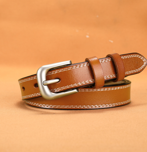 ILARIA – LEATHER WOMEN'S BELT (2.2 CM)