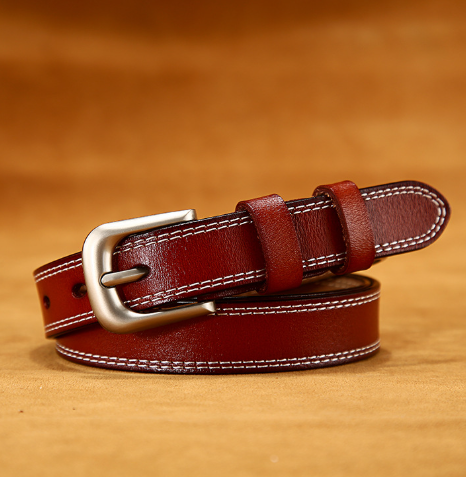 ILARIA – LEATHER WOMEN'S BELT (2.2 CM)