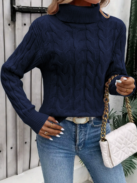 ZOEY - ELEGANT LONG-SLEEVE SWEATER