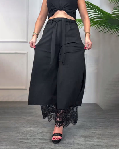 ELEGANT - EMBROIDERED TROUSERS