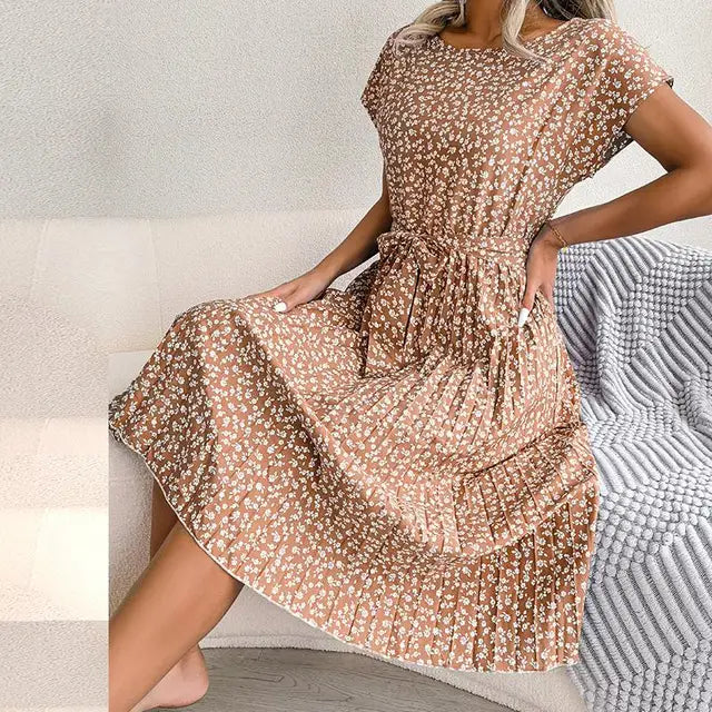 Alessia – golden hour summer dress