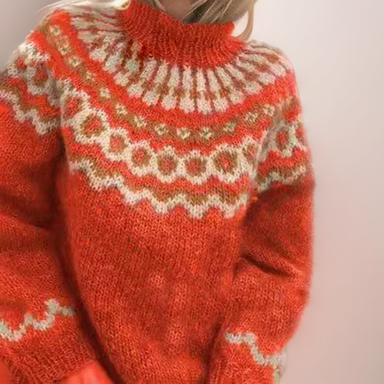 Chunky & Comfortable Polo Sweater – Ange Edition