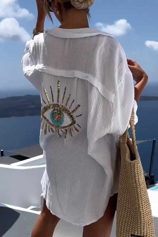 Naya – cloudlight oversized drape shirt