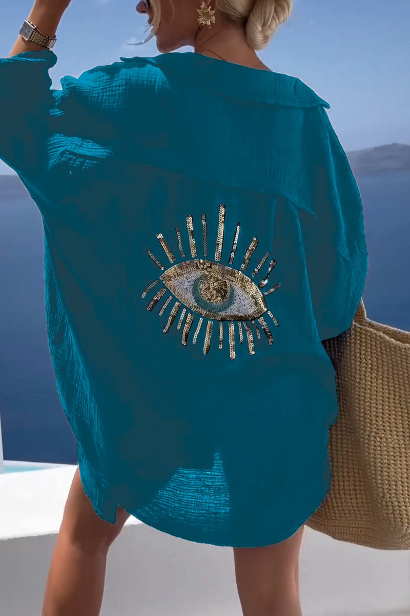 Naya – cloudlight oversized drape shirt