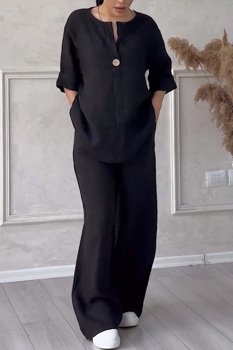 DARLA - COZY CHIC TWO-PIECE LOUNGEWEAR SET
