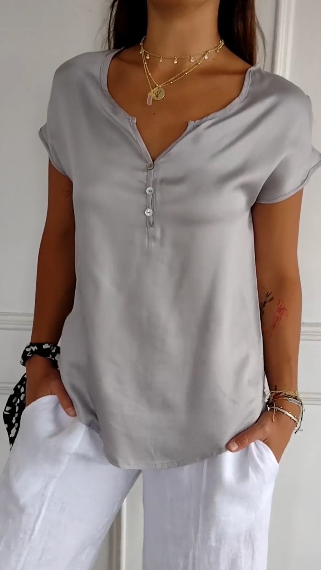 Sylvette – modern grace top