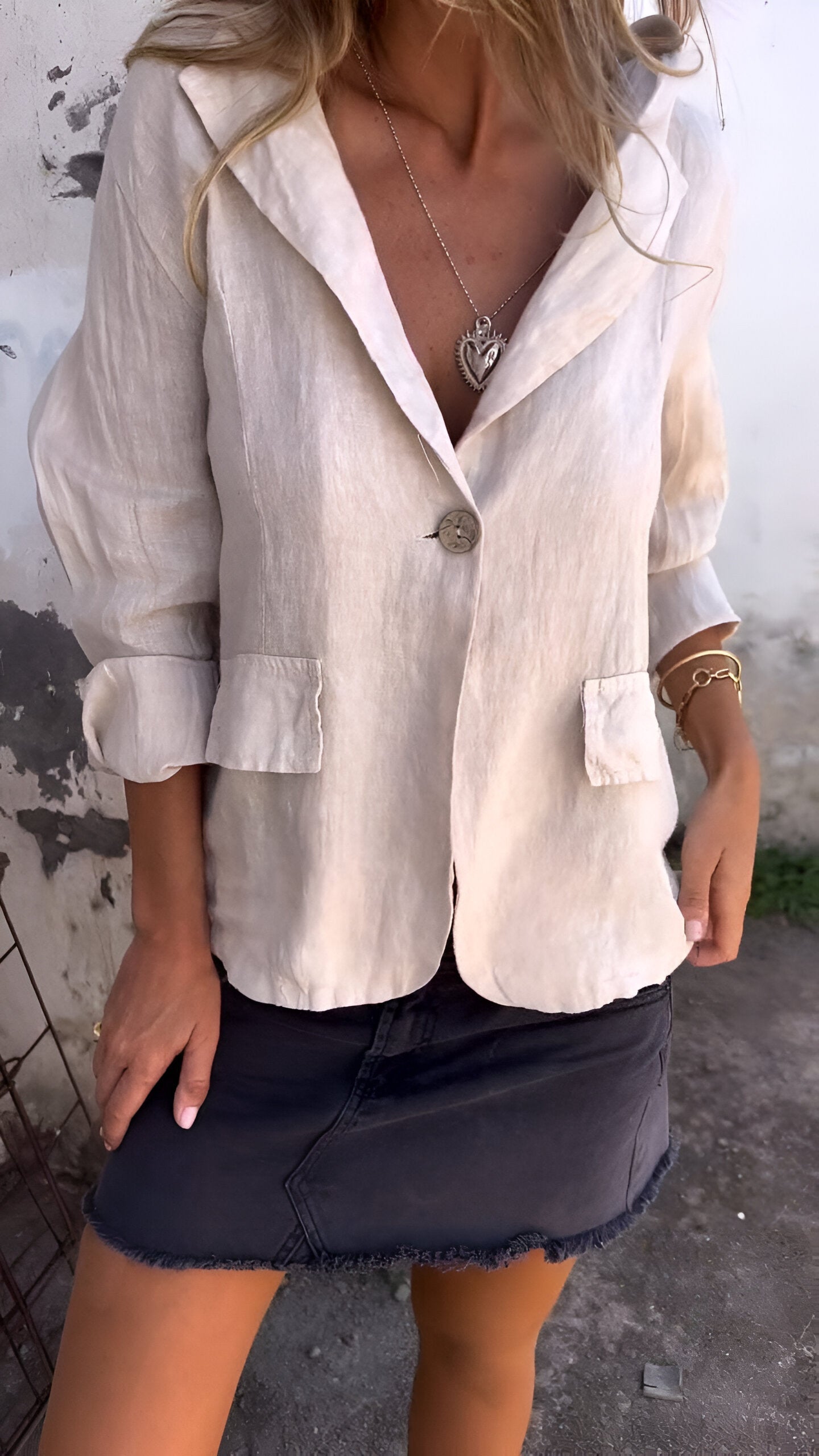 Ellie – tailored hush blazer