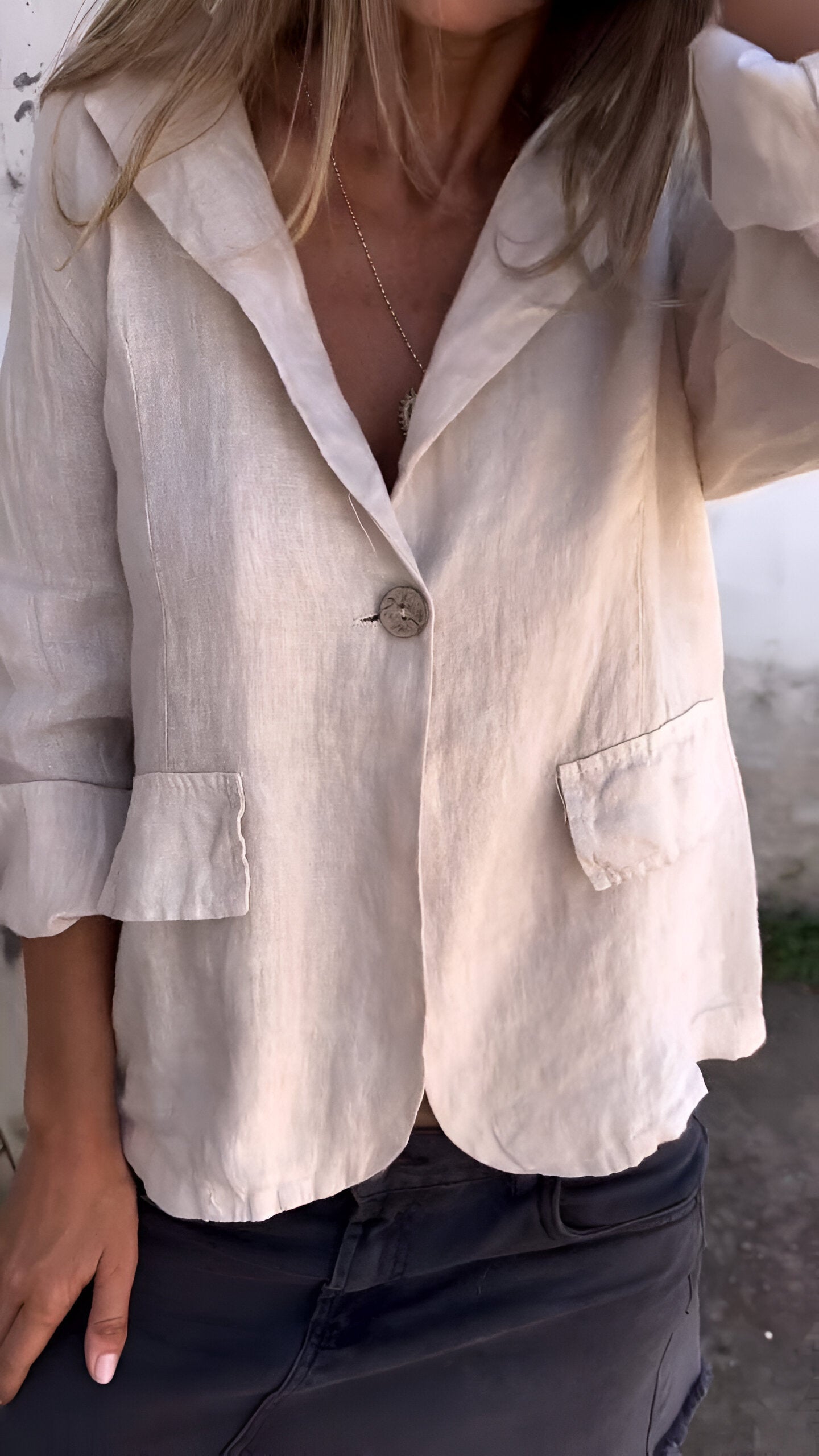 Ellie – tailored hush blazer