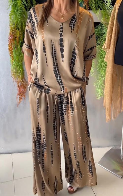 MARIE - STYLISH PRINTED CASUAL ENSEMBLE