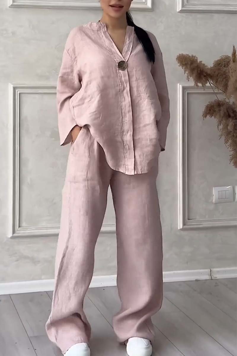 DARLA - COZY CHIC TWO-PIECE LOUNGEWEAR SET