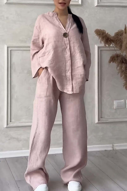 DARLA - COZY CHIC TWO-PIECE LOUNGEWEAR SET