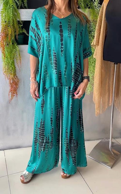 MARIE - STYLISH PRINTED CASUAL ENSEMBLE