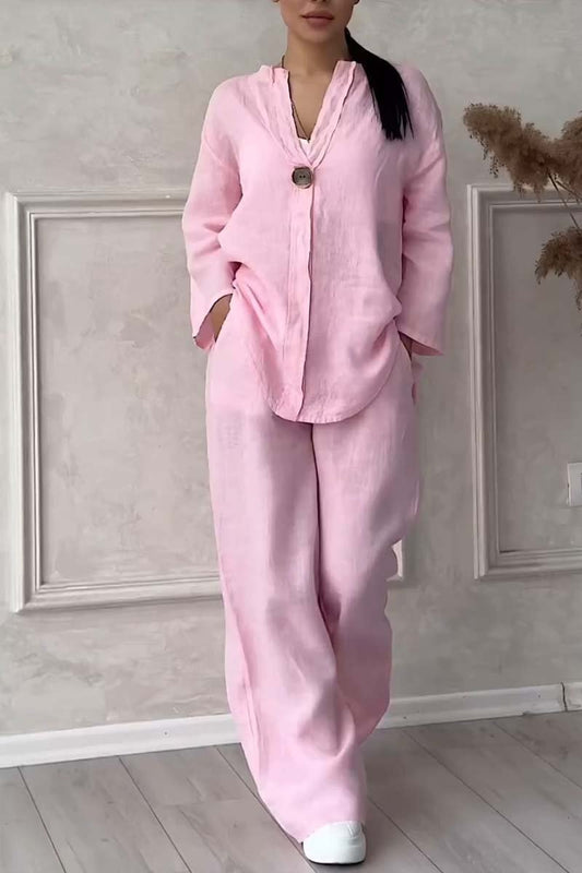 DARLA - COZY CHIC TWO-PIECE LOUNGEWEAR SET