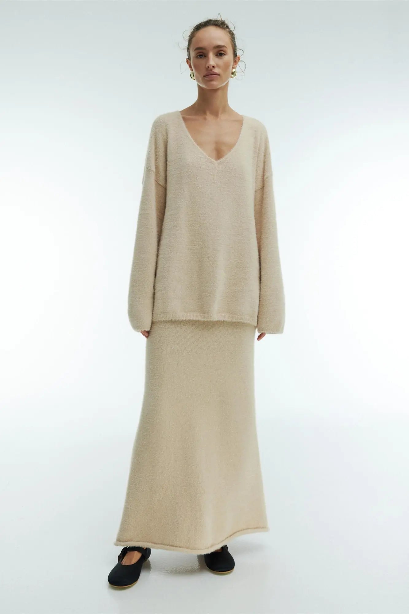 Mia – soft twilight knitwear set