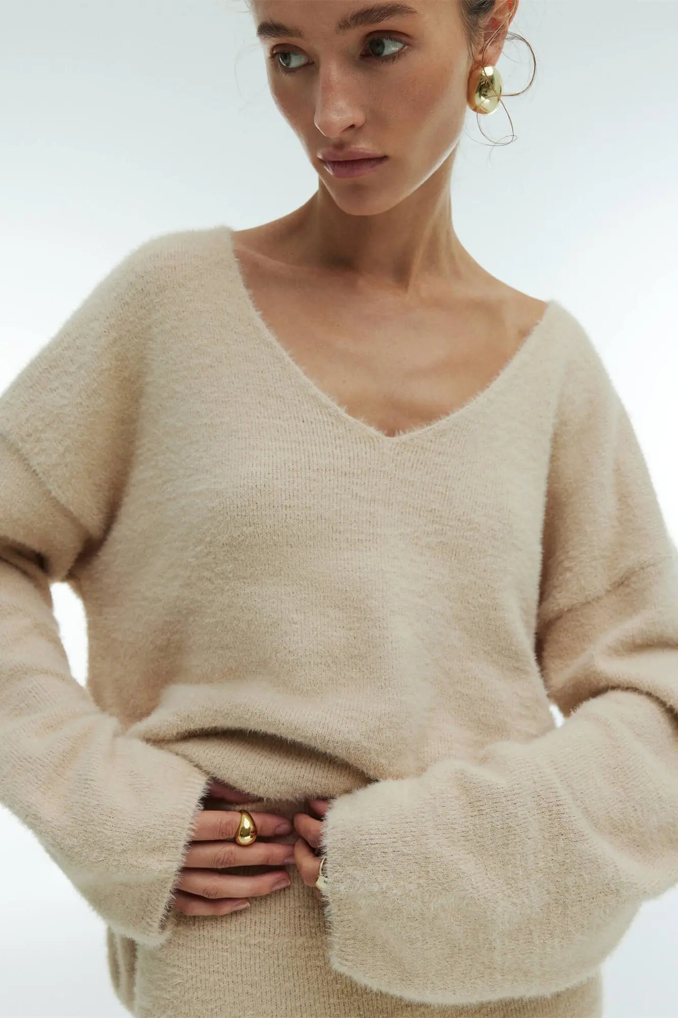 Mia – soft twilight knitwear set