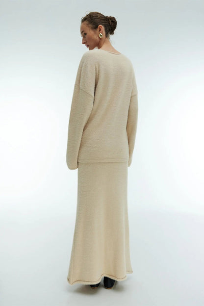 Mia – soft twilight knitwear set