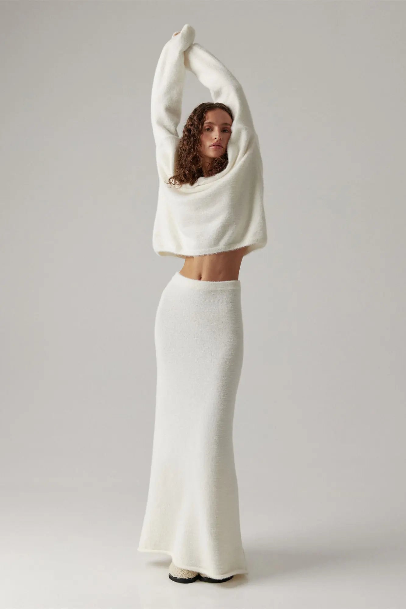 Mia – soft twilight knitwear set