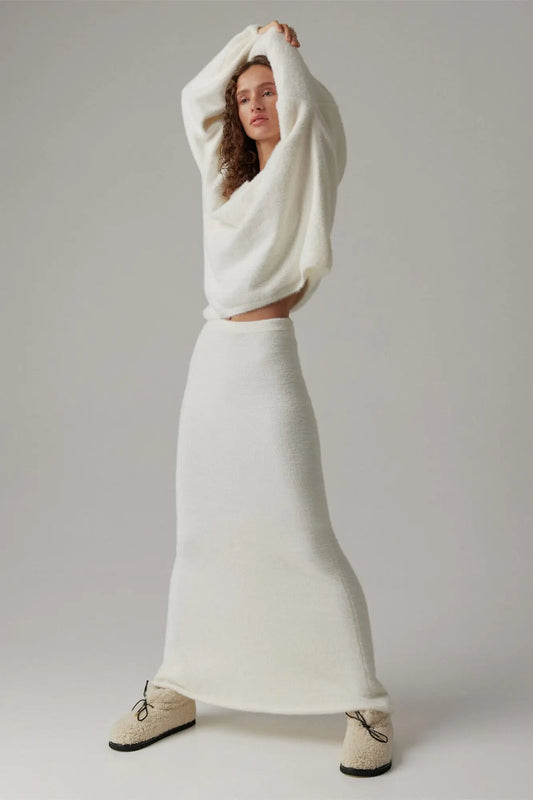 Mia – soft twilight knitwear set