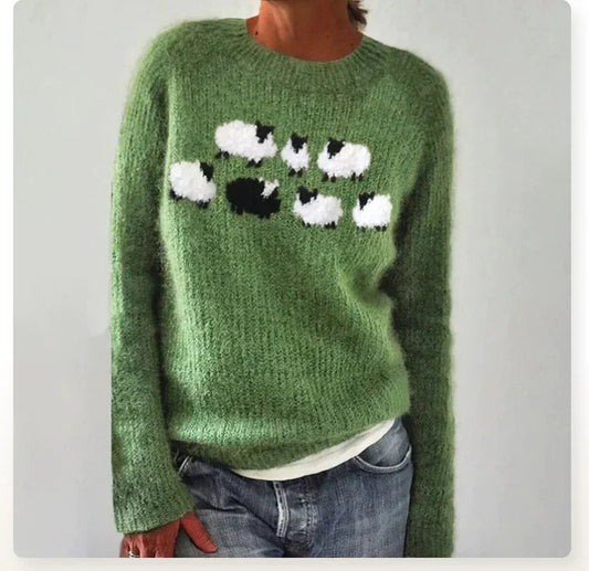 MELISSA - RETRO AUTUMN SWEATER FOR STYLE AND WARMTH