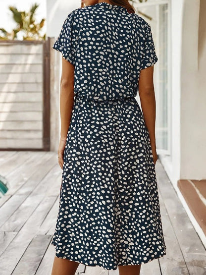 EDITH - ELEGANT V-NECK DRESS