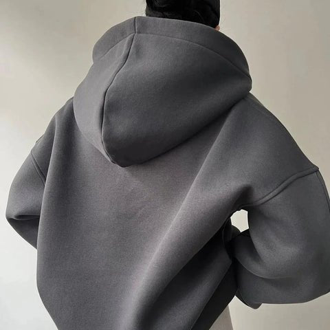 Mai – soft elegance oversized hoodie