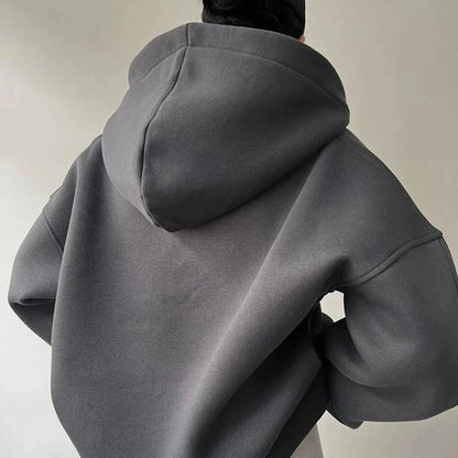 Mai – soft elegance oversized hoodie