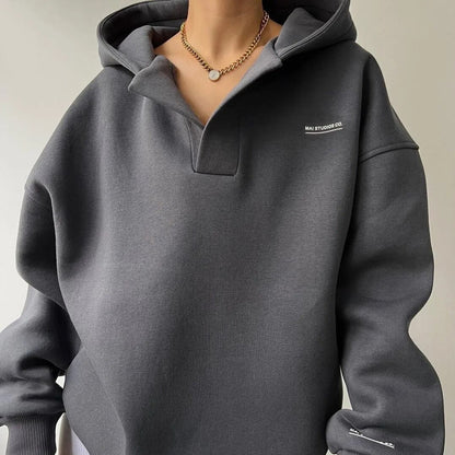 Mai – soft elegance oversized hoodie
