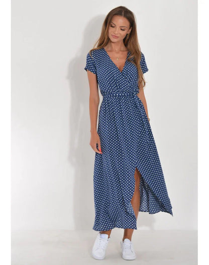 EVA - STYLISH V-NECK DRESS