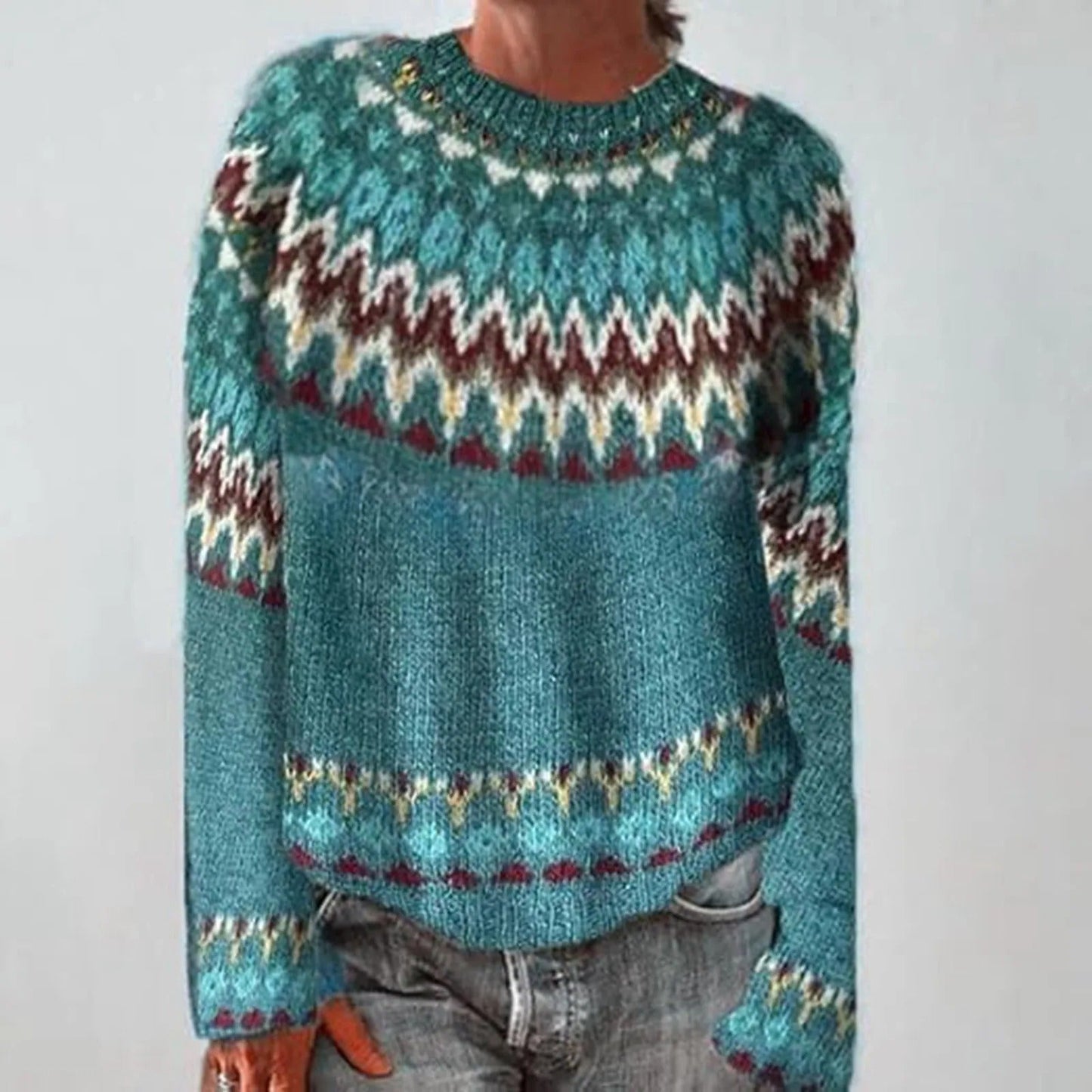 Retro Winter Sweater – Marit Edition