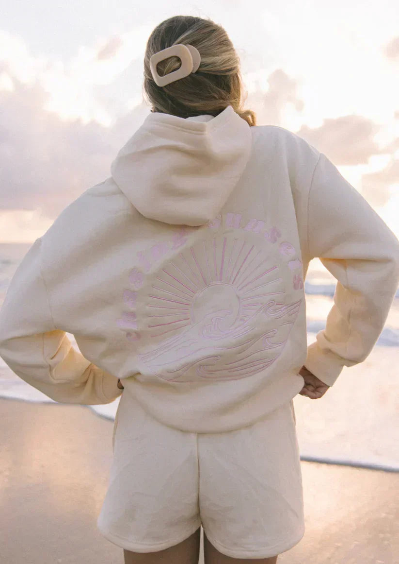 Madelyn – cloudsoft drape hoodie