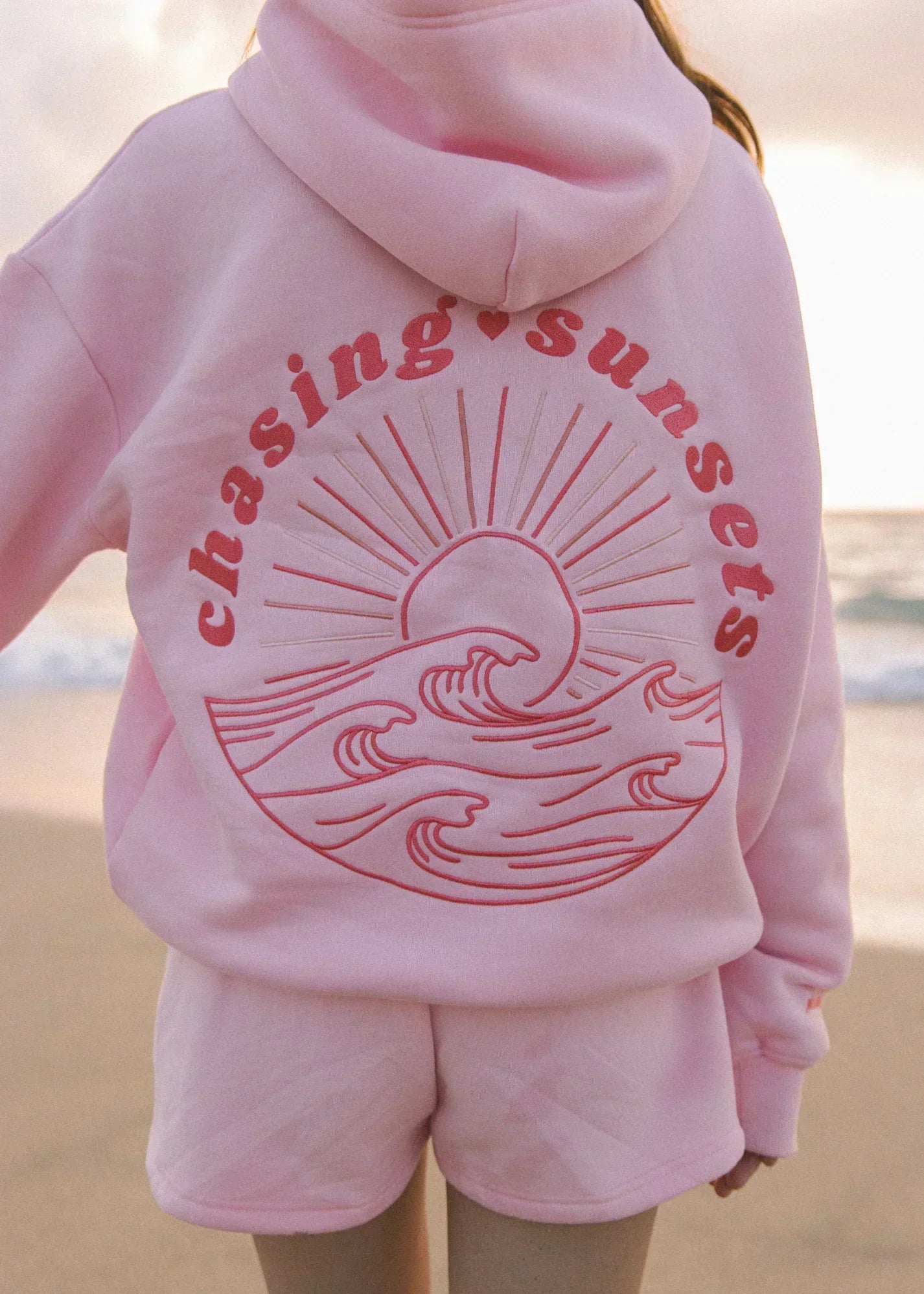 Madelyn – cloudsoft drape hoodie