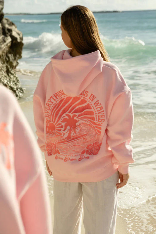 Madelyn – cloudsoft drape hoodie
