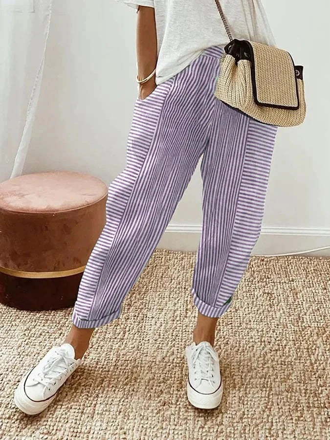 MAYA - STRIPED PANTS