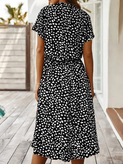 EDITH - ELEGANT V-NECK DRESS
