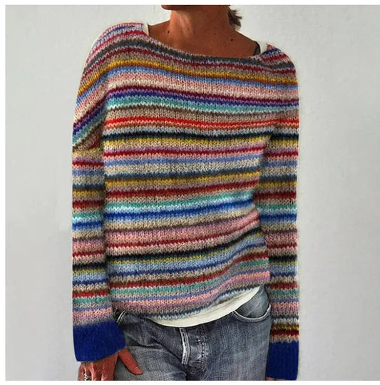 ALINA - RETRO AUTUMN SWEATER FOR STYLE AND WARMTH