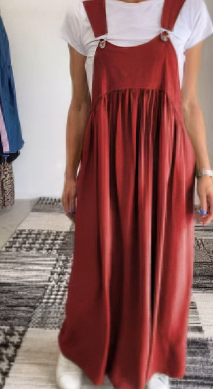 CAMILLE - FLUID DRESS WITHOUT SLEEVES