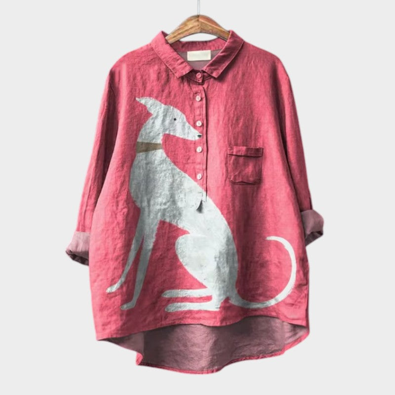 Palmira – playful charm everyday blouse