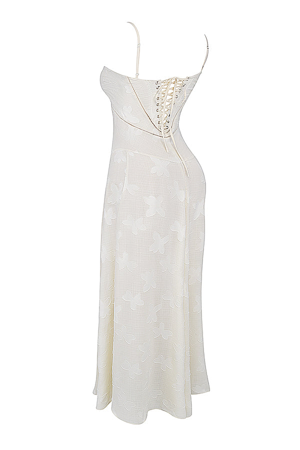 PAULETTE - LONG CORSET DRESS